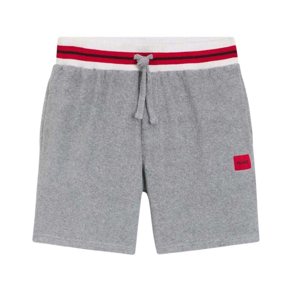 Hugo Mens Jaxon Cotton Blend Lounge Shorts / Gray